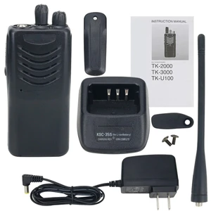 TK-2000 TK-3000 Analog VHF UHF Waterproof Portable Two-Way Radio Long-Range Transceiver 5W Commercial Handheld Walkie Talkie