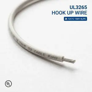 Custom Cable Exporter OEM/ODM Bulk Order Support UL3265 Certificated Electric Wire Cable for Electric Connection