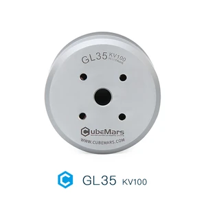 GL35 KV100 CubeMars Brushless Gimbal Motor 90g Ultralight IP45 Waterproof Hollow Shaft Low Cogging for 3-Axis Robot Stabilizer