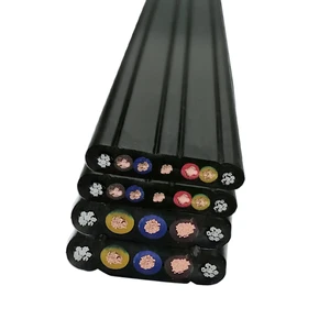 Manufacturer Cable Lift Elevator Flat Cable TVVB .5 2.5 4.0 Square Elevator Cable
