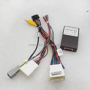 MITSUBISHI ECLIPSE Car Audio Wiring Harness 16pin Canbus Box Aftermarket Stereo Installation Wire Adapter for Audio Video Cables