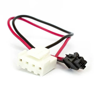 Support Sample JST VHR-4N To Molex 2-Pin Nano-Fit Cable Assemblies 3.96 Pitch 4Pin To 2.50 Pitch 2Pin Wire To Board Wire Harness