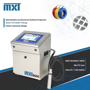 Industrial Continuous Inkjet Coding Machine CIJ for Bottles Cables and Packaging Production Lines