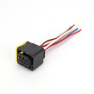 Universal Male/Female AMP Wire Connectors Wiring Harness Set for Automotive Cable Repair and Replacement