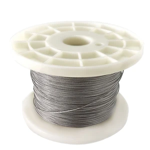 316 7x19 1.2mm Stainless Steel Cable AISI Standard for Lifting Hoisting