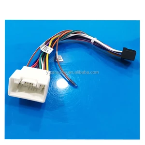 1PC Car Sterei Radio 16PIN Adaptor Wiring Harness for MITSUBISHI GRAND LANCER ASX Power Cable Wire Head Unit Harness