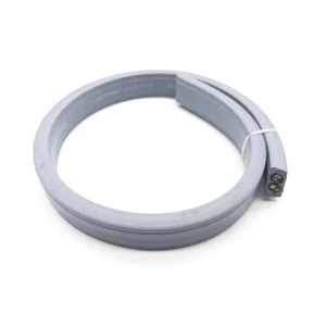 PVC Cat5/Cat5e/Cat6 Flat Elevator Traveling Cable for Lift CCTV Camera