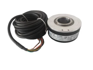 Sanfeng HK8030-02G2500BZ1-05L PIB Series 80mm 30mm Through Hollow Shaft Rotary Encoder 2500PPR DC5V RS422 Radial 5M Cable