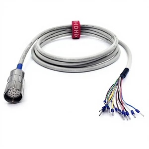 Hummel M23-16 Copper Core Internal Thread Explosion-proof Encoder Signal Cable PVC Insulation Oil Abrasion Resistant 12V 150mm