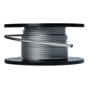 High Strength Elevator Lifting Steel Cable Wire Rope 8*19W+Fc