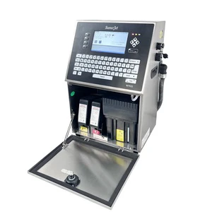 Highly recommend Upgraded CIJ Online Thermal Inkjet Coder Printing Barcode QR Code Date Batch Number on Plastic Metal and Carton