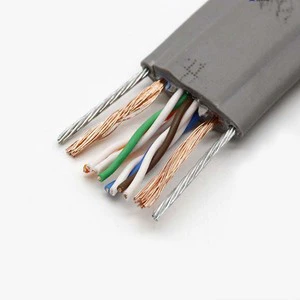 Connecticut Elevator Monitoring Dedicated Elevator Dedicated Network Cable 8-core2 Core Power Double Steel Wire Cat5 Cable