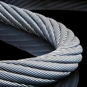 High Flexibility Zero Stretch Stainless Steel Lift Cable 8x19 for Gearless Traction Elevator Diameter 10mm 13mm 16mm
