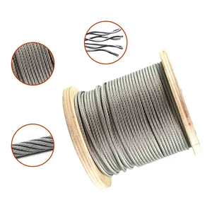 Electric Galvanized Marine Cable Steel Wire Rope for Elevator Lifting Traction Cable