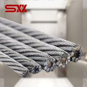 16mm 8*19S-NFC Elevator Traction Rope & Lift Steel Cable for Office Building Passenger Lift - High Tensile Carbon Steel