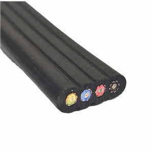 TVVB Overhead Insulated Conductor Solid Rubber Companion Shielded Wires