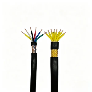 Support Customized KVVP22-14/16/19*1.5 square Double-layer Shielded Armored Cable for Subway Tunnel Systems