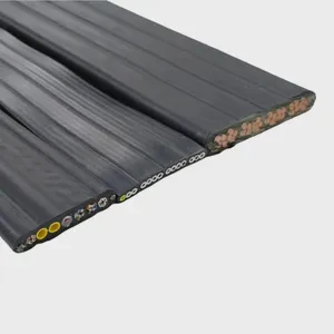 2 3 4 5 Core Customized Multi-Core Flat Cable Elevator Cable