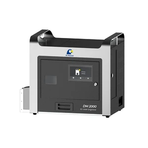 High-Speed Laser Card Engraver Printer DM2000 20W, 800 Cards Per Hour for Mass ID Production