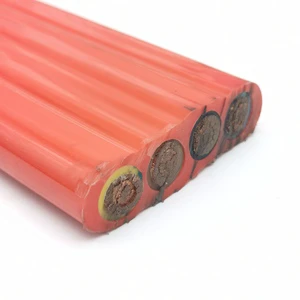 H05V3V3D3H6-F Flexible High Speed Power Rubber Flat Elevator Power Cable