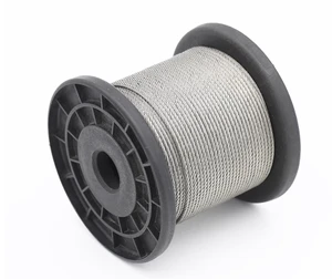 Hot Selling Cheap Custom Building Elevator Wire Rope 4.0mm 20mm 304 1x7 Stainless Steel Wire Rope 16mm Cable for Marine