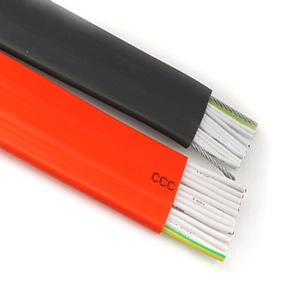 Copper Flat Cable YFFB/YYFB 3*35+1*10 3*16mm 5*6mm 4*25mm Elevator Power Cord Customised Crane Cable IP67 Industrial
