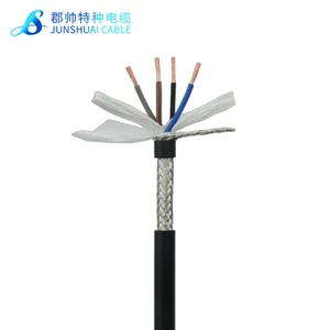 TRVVP High Flexible Shielded Cable 2 3 4 5 6 7 8Core 0.3 0.5 0.75mm Servo Encoder Cable Chain Cable Bend-resistant Cable