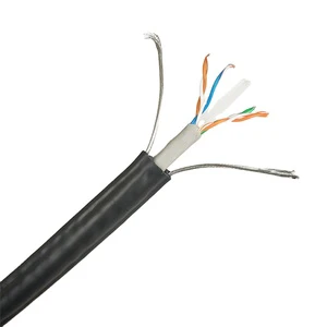 Low MOQ Custom TVVBG 8 Core Stranded Flat Flexible Cat6 UTP Network Elevator Travel Cable