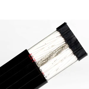 Lift Travelling Cable Elevator Flat Cable for CCTV Camera