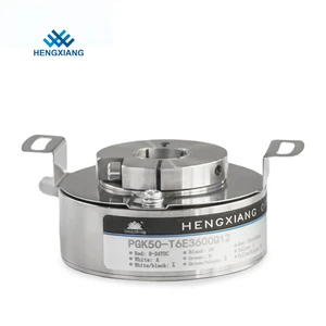 PGK50- T6F1024Q14 IP67 Cable +-ABZ Phase Push-pull Circuit 1024ppr 14mm Hollow Shaft Rotary Encoder Industrial Sensor Encoder