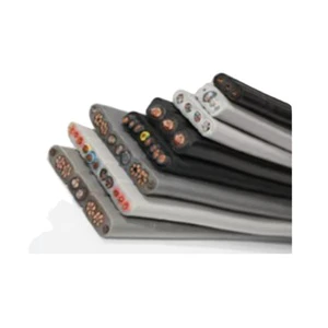 High Quality Stranded Copper 2.5mm PVC Insulated 600V Flat Power Elevator Traveling Lift Cable