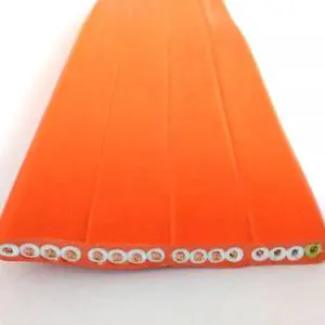 Industrial Grade Elevator Flat Cable Long Life Copper Core Driving Flat Cable