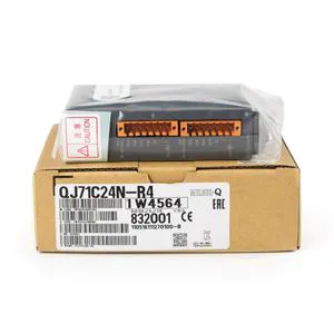 100% New Original Mitsubishi Servo Motor QJ71C24N-R4 Plc Module