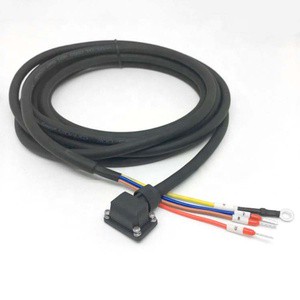 Servo Motor Wire Power Line for Mitsubishi Motor-MR-PWS1CBL3M-A1-L Copper Power Cable 3M