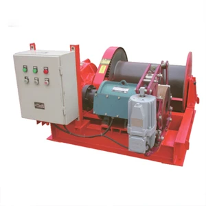 China Manufacturer Industry Low Price 5 ton Electric Winch with brake