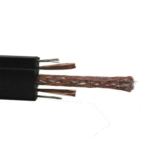 FLEXIBLE PURE COPPER RG59 RG6 COAXIAL LIFT ELEVATOR TRAVEL CABLE FOR CCTV CAMERA