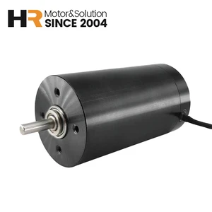 Ball Bearing Low Noise 36MM 3662 DC 25V Powerful Torque Double Shaft Motor Side Cable Exit with Carbon Brushes for Meat Slicer