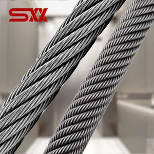 10mm 8x19S-NFC Elevator Traction Rope & Lift Steel Cable for Office Building Passenger Lift - High Tensile Carbon Steel