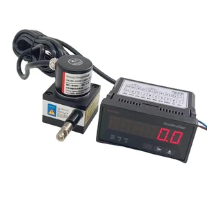 High Precision 485 Output 1000mm Length Sensor Wire Pull Encoder With Display Rope Absolute Encoder