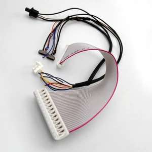 YZlink Factory Custom Wiring Harness 1.25mm 2.45mm 8 To 64 Pin IDC Flat Ribbon Cable