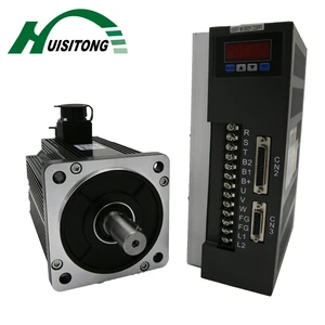 High Quality Huisitong 1.5KW 6nm AC Servo Motor Kit Driver Single-Phase 208-230V Panel Mount 50/60Hz 1 Year Warranty Made China