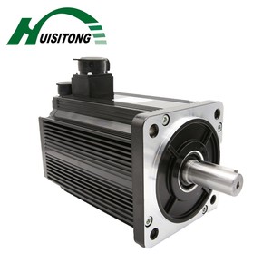 High Quality Huisitong 2KW 7.7Nm Single-Phase Servo Motor Kit Driver Drip-proof 208-240V AC 130mm Frame Panel Mount Made China