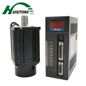 Huisitong 400W Single-Phase AC Servo Motor Kit with Encoder Direct Sale From China Factory 1.27Nm Drive