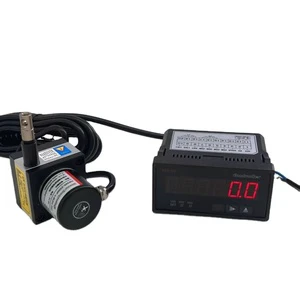 High Precision 485 CAN Output 0-1500mm Length Sensor Wire Pull Encoder With Display Rope Absolute Encoder