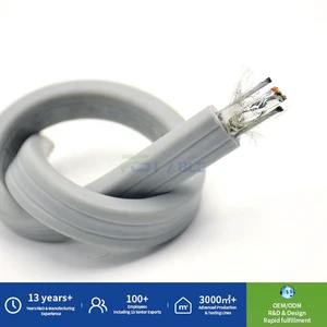 HIGH QUALITY Elevator Flat Cable 3*2.+ Double Steel Wire Tensile Drag Resistance Wire