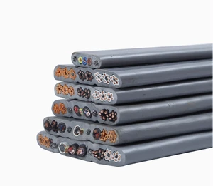 Mitsubis*i Elevator Accessories Special Accompanying Flat Cable 36 Core 40 Core 48 Core with Steel Wire Shield TVVB YFFB