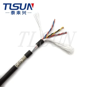 European Gauge Wire Servo Encoder Special Cable HF-CY(ST) High Flexibility PVC Sheath Shielded Twisted Pair Cable