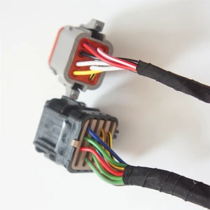 IATF16949 Custom OEM Wiring Harness Kit Aptiv 8p Waterproof Male And Female Auto Electrical Wire Harness Cable Assembly