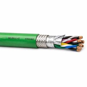 Highly Flexible Drag Chain Servo Cable 300V 500V Shielded Twisted Pair Encoder Wire for CNC Machine Robotic Control
