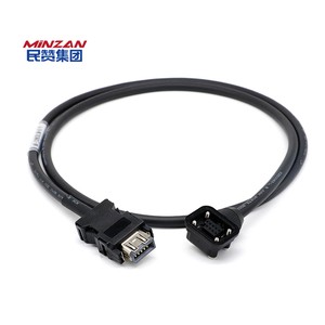 MiNZAN MR-J3ENCBL MR-J3ENCBL5M-A1-A2 Low Power Ser/vo Motor Encoder Power Cable Harness for J3 J4 JE